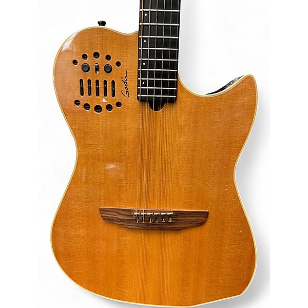 Used Godin Multiac Natural Classical Acoustic Electric Guitar
