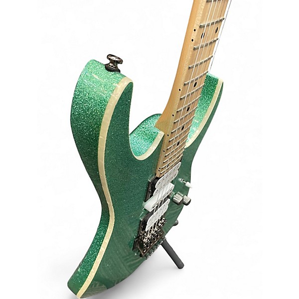 Used Ibanez RGA470MSP GREEN GLITTER Solid Body Electric Guitar