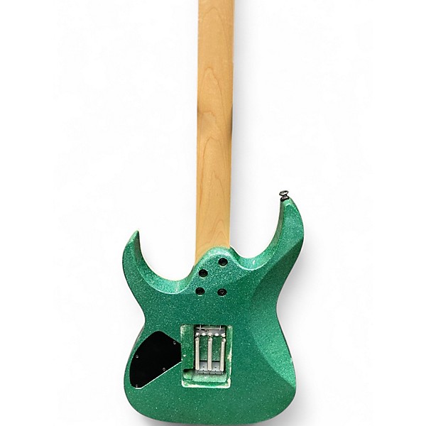 Used Ibanez RGA470MSP GREEN GLITTER Solid Body Electric Guitar
