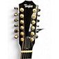 Used Taylor 655CE Trans Blue 12 String Acoustic Electric Guitar