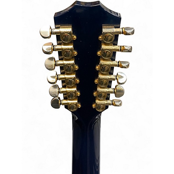 Used Taylor 655CE Trans Blue 12 String Acoustic Electric Guitar