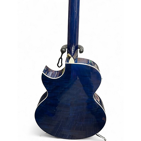 Used Taylor 655CE Trans Blue 12 String Acoustic Electric Guitar