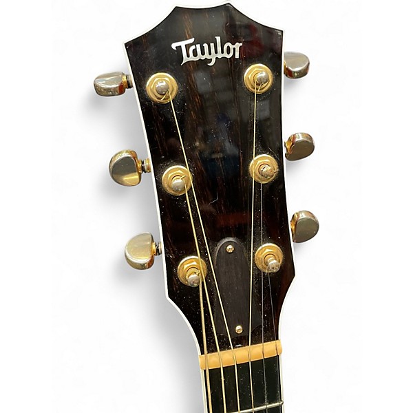 Used Taylor 610CE Trans Red Acoustic Guitar