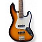 Used Fender Jazz Bass 3 Color Sunburst Electric Bass Guitar