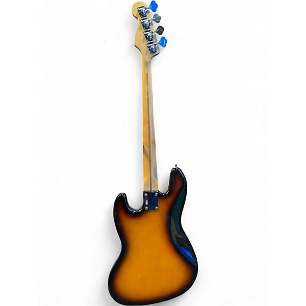 Used Fender Jazz Bass 3 Color Sunburst Electric Bass Guitar