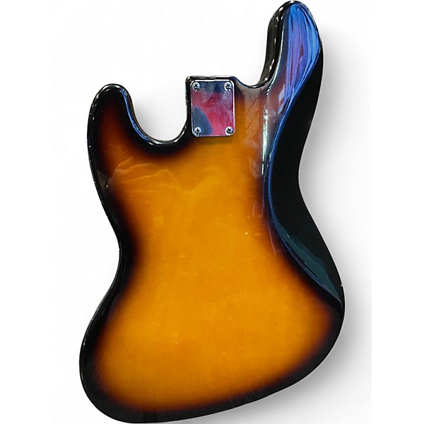 Used Fender Jazz Bass 3 Color Sunburst Electric Bass Guitar