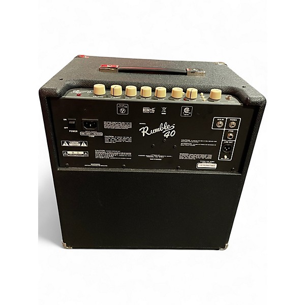 Used Fender Rumble 40 Bass Combo Amp