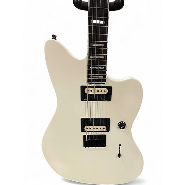 Used 2022 Fender Jim Root Signature Jazzmaster Flat White Solid Body Electric Guitar