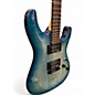 Used Schecter Guitar Research C6 ELITE AQUABURST Solid Body Electric Guitar