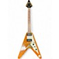 Used Epiphone Korina Flying V Korina Electric Bass Guitar thumbnail