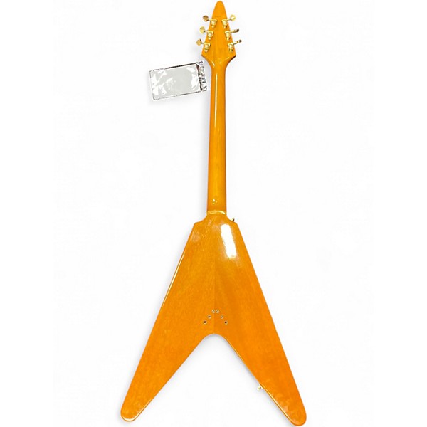 Used Epiphone Korina Flying V Korina Electric Bass Guitar