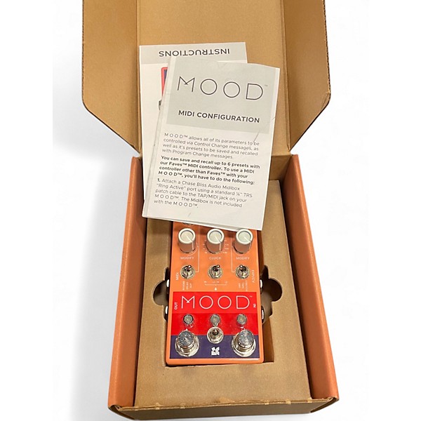 Used Chase Bliss MOOD Effect Pedal
