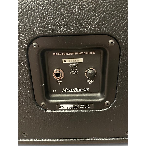 Used MESA/Boogie 2X10 EXT Guitar Cabinet