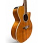 Used Takamine GN77KCE Natural Koa Acoustic Electric Guitar