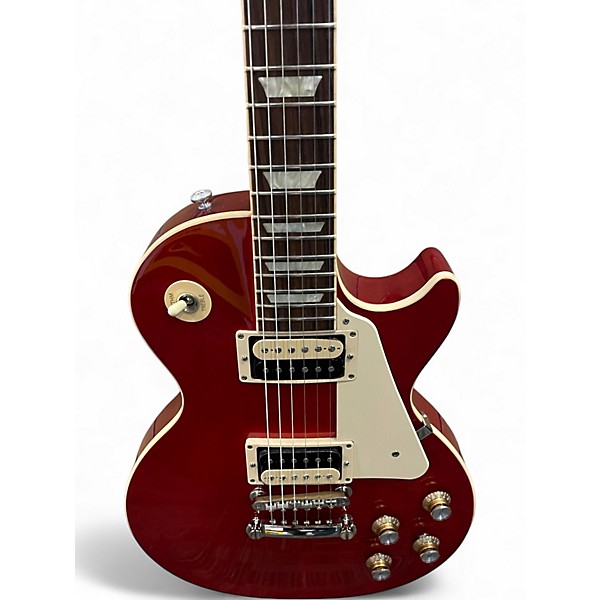 Used 2019 Gibson Les Paul Classic Red Solid Body Electric Guitar