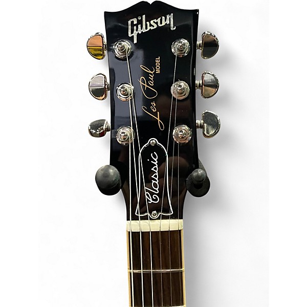Used 2019 Gibson Les Paul Classic Red Solid Body Electric Guitar