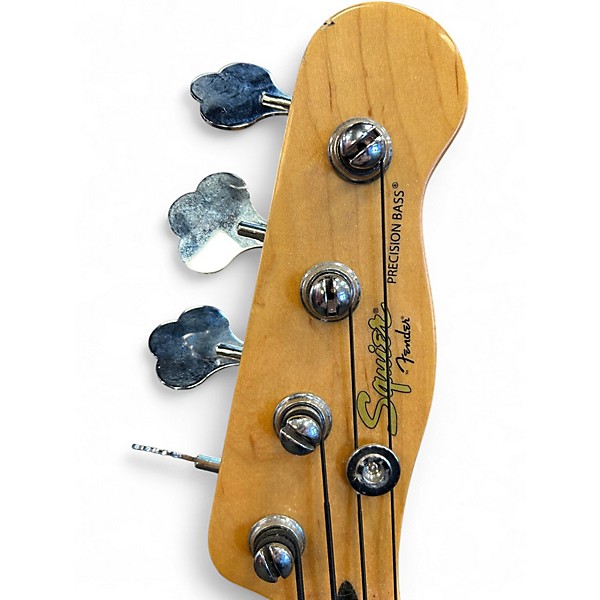 Used Squier Vintage Modified Cabronita Precision Bass Black Electric Bass Guitar