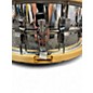 Vintage 1990s Ludwig 14in ROCKER WITH WOODEN HOOPS CHROME Drum