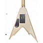 Used Dean Dime Razorback V Black and White Solid Body Electric Guitar