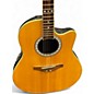 Used Ovation OC 057 Natural Acoustic Electric Guitar