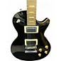 Used Hondo single cut Black Solid Body Electric Guitar