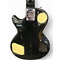Used Hondo single cut Black Solid Body Electric Guitar