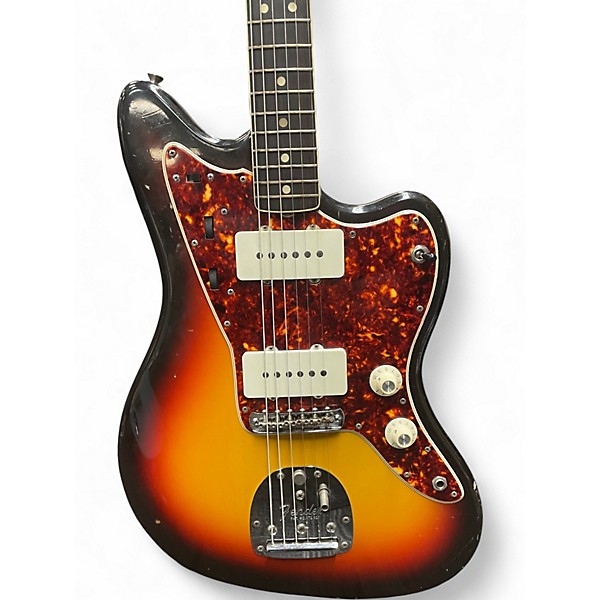 Vintage 1965 Fender American Vintage 1965 Jazzmaster 3 Color Sunburst Solid Body Electric Guitar