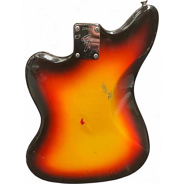 Vintage 1965 Fender American Vintage 1965 Jazzmaster 3 Color Sunburst Solid Body Electric Guitar