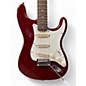 Used Squier AFFINITY STRATOCASTER UPGRADED Candy Apple Red Metallic Solid Body Electric Guitar