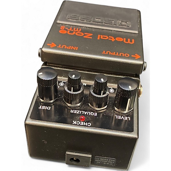 Used BOSS MT2 Metal Zone Distortion Effect Pedal