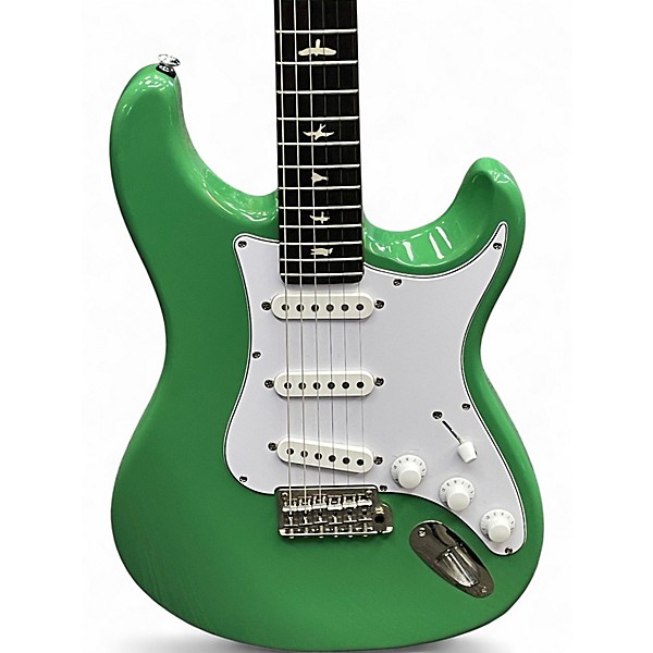 Used PRS SE Silver Sky Ever Green Solid Body Electric Guitar