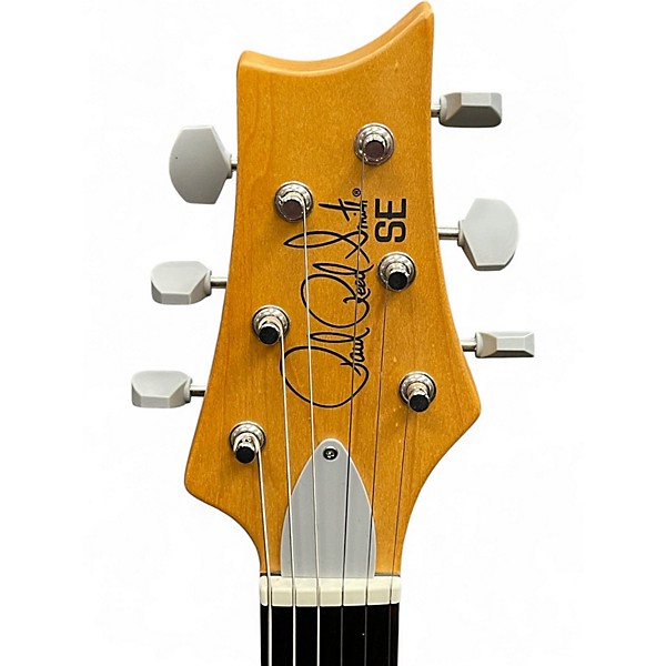 Used PRS SE Silver Sky Ever Green Solid Body Electric Guitar