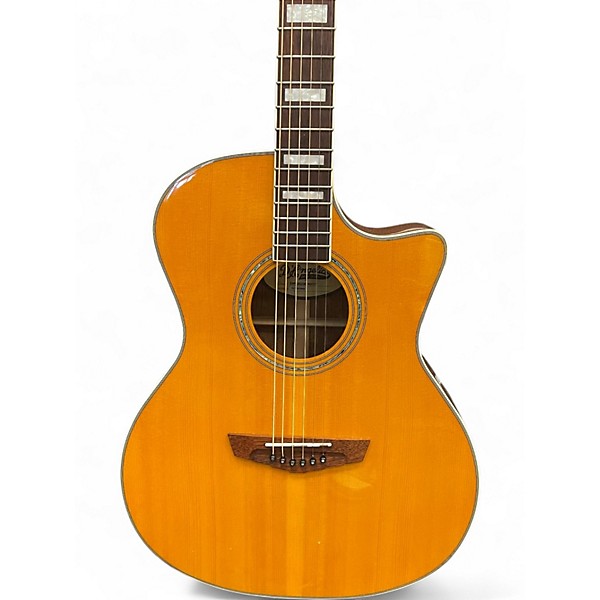 Used D'Angelico PREMIER GRAMERCY CS Vintage Natural Acoustic Guitar