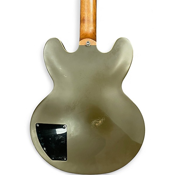 Used Epiphone Tom Delonge Signature ES-333 Royal Olive Hollow Body Electric Guitar