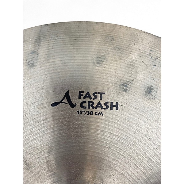 Used Zildjian 15in A Series Fast Crash Cymbal