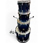 Used Yamaha 4 Piece Stage Custom Advantage Dark Blue Fade Drum Kit thumbnail