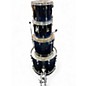 Used Yamaha 4 Piece Stage Custom Advantage Dark Blue Fade Drum Kit