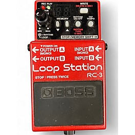 Used BOSS RC3 Loop Station Pedal