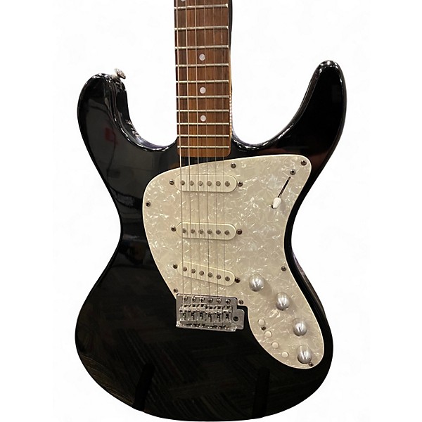 Used Danelectro Danoblaster Black Solid Body Electric Guitar