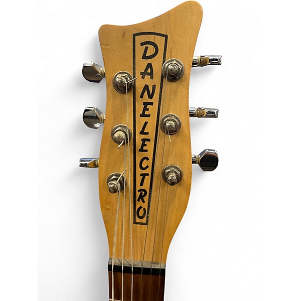 Used Danelectro Danoblaster Black Solid Body Electric Guitar