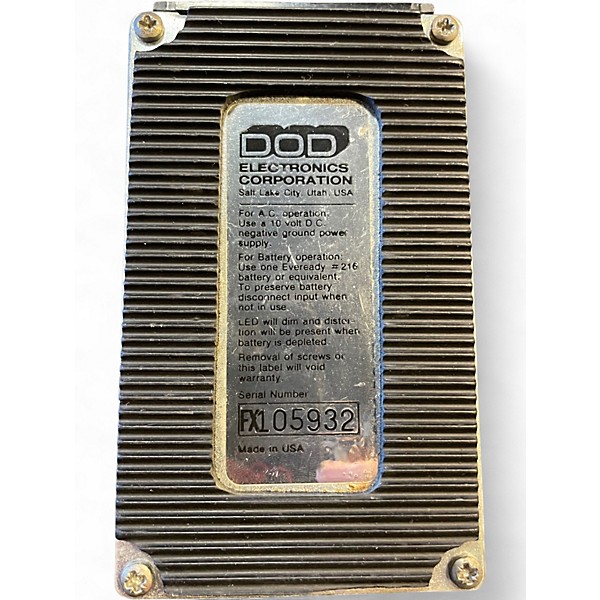 Used DOD Phasor FX20 Effect Pedal