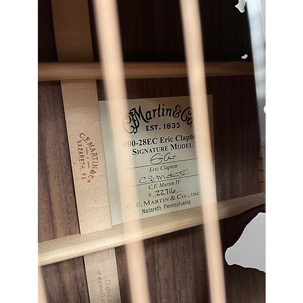 Used Martin 00028EC Eric Clapton Signature Antique Natural Acoustic Guitar