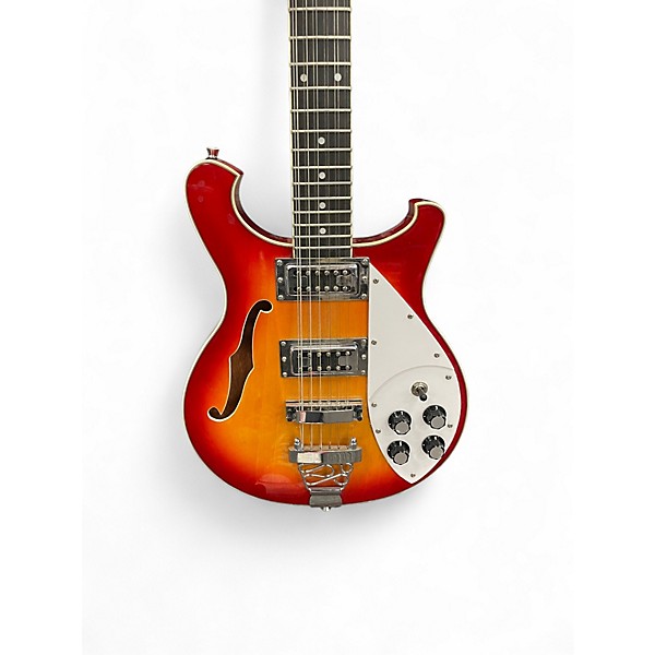Used Harley Benton RB612 Cherry Sunburst Solid Body Electric Guitar