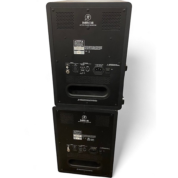 Used Mackie MR8 MKII Pair Powered Monitor