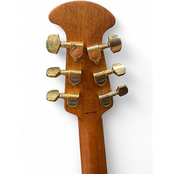 Used Ovation GC28Ab Celebrity 2 Tone Sunburst Acoustic Electric Guitar