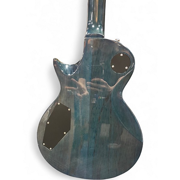 Used ESP LTD EC256FM Cobalt blue Solid Body Electric Guitar