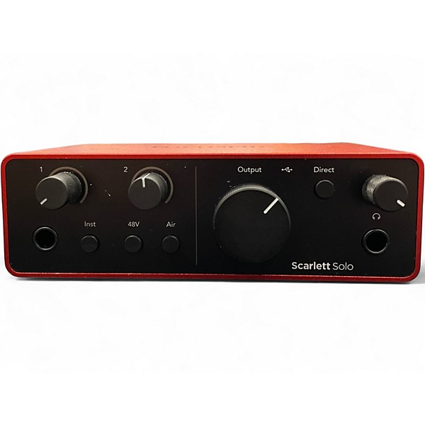 Used Focusrite Scarlett Solo Audio Interface