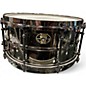 Used Ludwig 14X6.5 Black Magic Snare Black Chrome Drum thumbnail