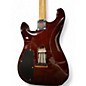 Used Chris Campbell 5a Strat 5a Quilt Dragonburst Solid Body Electric Guitar