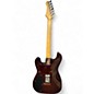 Used Chris Campbell 5a Strat 5a Quilt Dragonburst Solid Body Electric Guitar